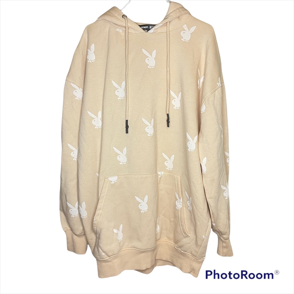 Playboy x Missguided oversized hoodie